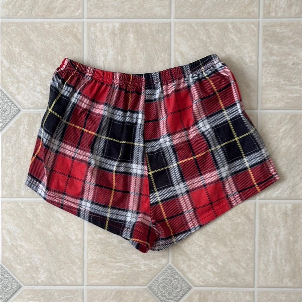 Plaid Pajama Shorts